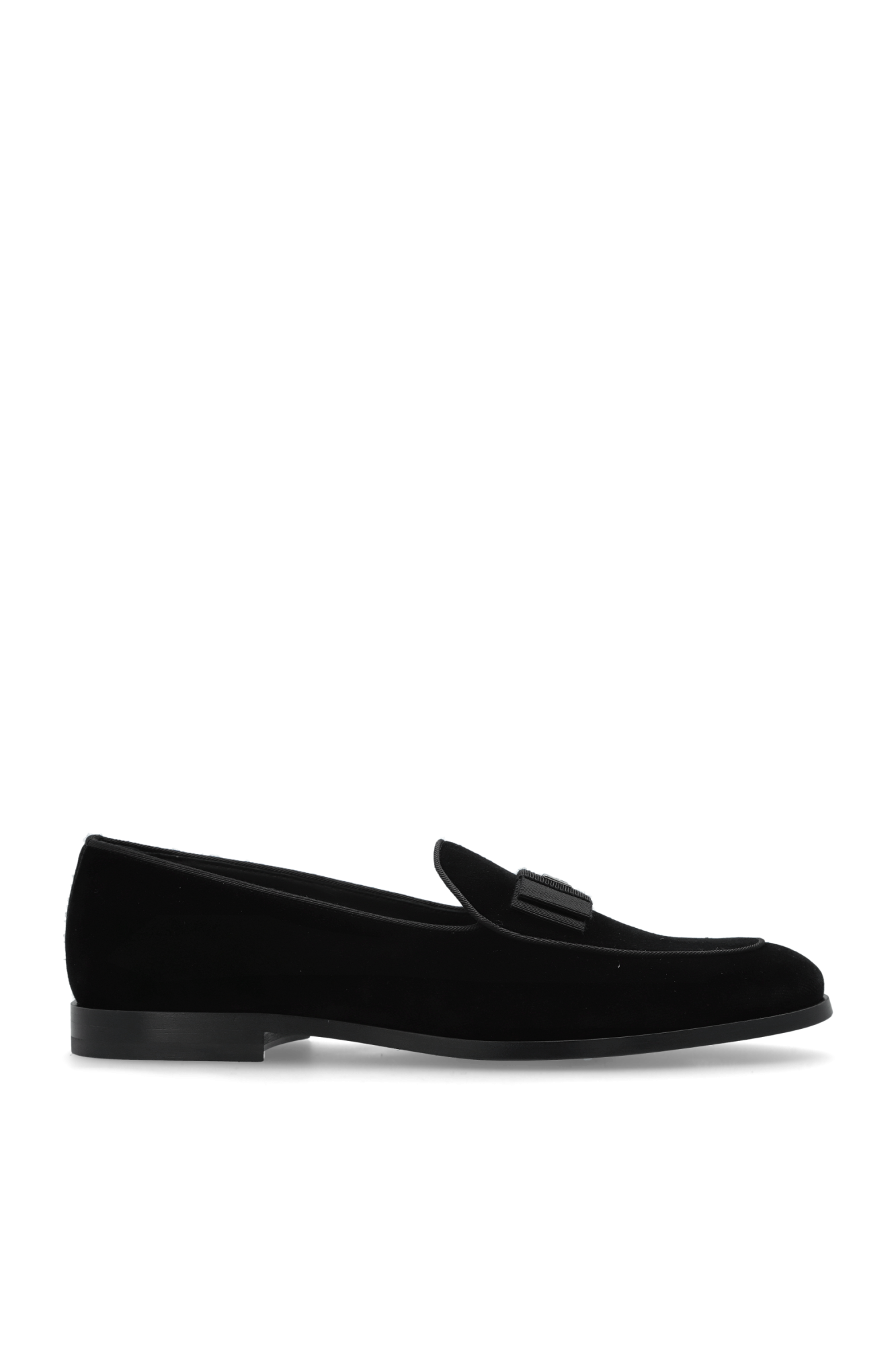 Dolce & Gabbana 黒スエードローファー Dolce & Gabbana 黒スエードローファー Dolce & Gabbana